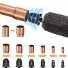 NSIoutlet 11pcs Swaging Drill Bit Tool Set Flare Pipe Expanders