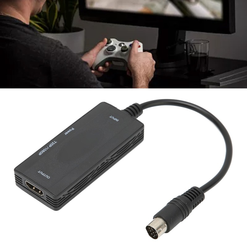 Game Console Converter Drive Free Lossless for SS to HD