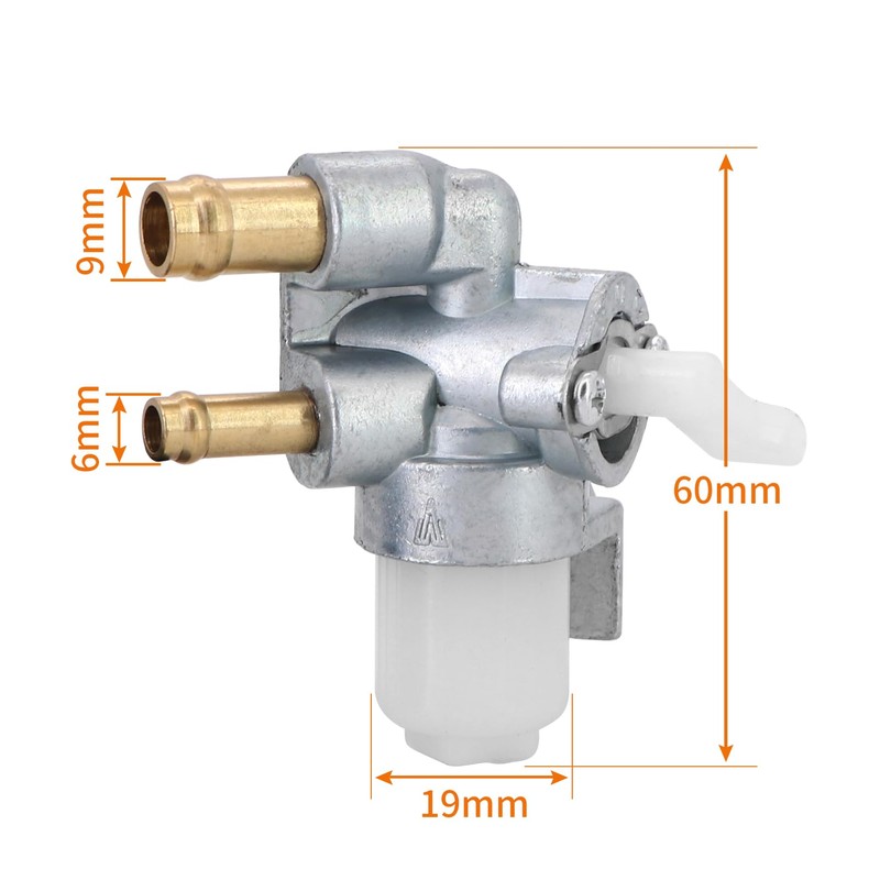 KIPA Fuel Shut-Off Valve Petcock For 716111 4Hp 5.5Hp 9HP