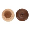 Acorn Shaped Toothpick Container 8cm Height Rounded Structure Eco Friendly