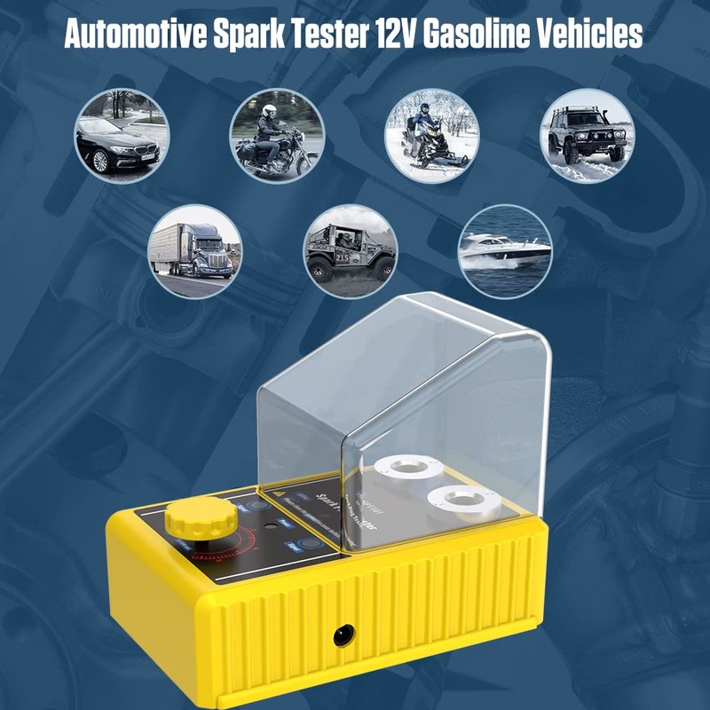 Spark Plug Tester Plug Double Hole Detector Ignition Spark Plug