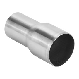 Exhaust Pipe Adapter, Car Exhaust Tip, Universal Stainless Steel Exhaust Pipe Connector, Pipe Adapter, Reducer, Modified Part (51-63 mm)