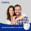 FAMPAL Vital Guard Adult Incontinence Underwear, Maximum Absorbency, Odor Control,