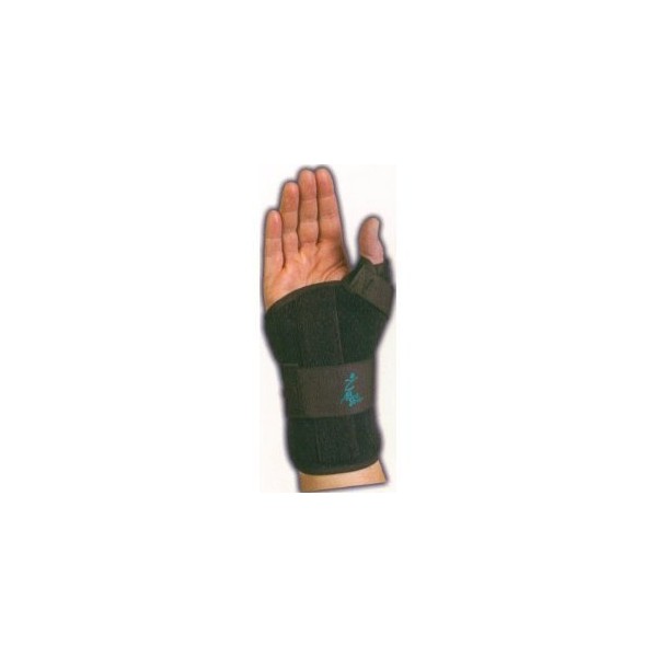 Med Spec Ryno Lacer Wrist Support Short, Black, Medium Rght