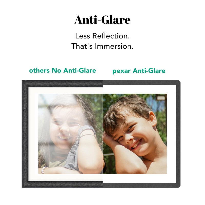 pexar Digital Picture Frame (Powered by Lexar), 10.1-inch Anti-Glare IPS