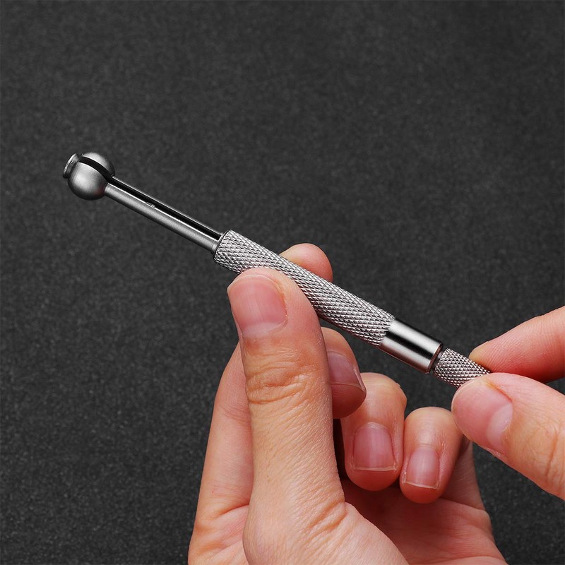 UKCOCO 4pcs Small Hole Gauge Set Telescoping Full Round Spherical