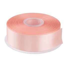 AVANAVA 1-1/2 Inch Wide Double Face Satin Ribbon - 50 Yards (203-Coral Pink)