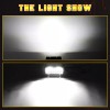 youlikemotors8 4x 7'' LED Headlights Fit Caterpillar Skid Steer Excavator