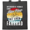 Shirtracer - Cotton Bag - Cycling Clothing - Underestimate Never