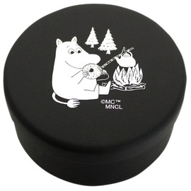 MOOMIN Maruei Nissan Fabori Mini Container, Coffee Canister, Snack Holder, Portable, Outdoor, Compact, Lightweight (Moomin Roll/MTBK)