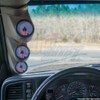 GlowShift Gray Triple Pillar Gauge Pod Compatible with GMC Sierra