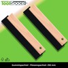 ToolSpace Set of 2 Rubber Spatulas, 250 mm, Tile Spatula,