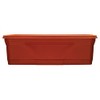 Southern Patio 24" Medallion Window Box, Terra Cotta