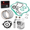 Engine Rebuild Gasket KIT W Piston & Rings & Seals