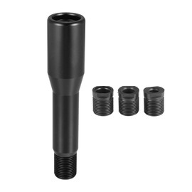 ACROPIX 10cm Shift Knob Extender Aluminum Alloy Car Gear Lever Stick Shifter Extension - Pack of 4