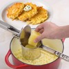 Potato Ricer 15oz, Heavy Duty Stainless Steel Potato Masher and