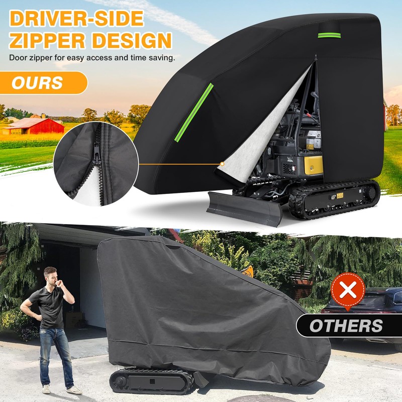Mini Excavator Cover for Bobcat E10/Kubota K008-3/Caterpillar 300.9D/Takeuchi TB210R/Yanmar Vio10-2,
