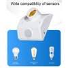 Portalmpara con Sensor de Movimiento Pir