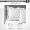 Pizuna Cotton Percale Housewife Pillowcases 2 Pack White 50x75cm, 100%
