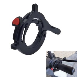 SLIMI 1 PC Motorcycle Cruise Control Assist, Motorcycle Cruise Control Throttle Clamp, Throttle Lock with Silicone Protective Ring, Universal Motorcycle Throttle Accessories (Black)