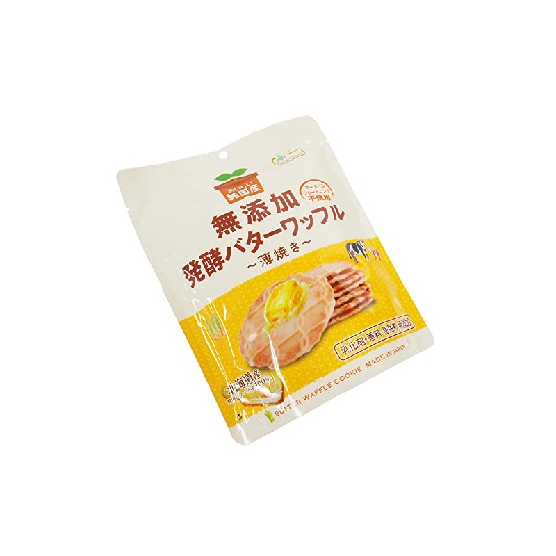 North Colors Pure Domestic Butter Waffle, 8 Pieces, 6 Bags