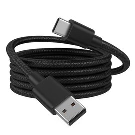 USB C to USB A Charging Cable [2 Pack 6ft] Fast Charging Cord with Power Delivery, Durable Braided Tangle-Free Design, High-Speed Data Transfer, Type C to A Charger Cable for Phones, Tablets, Laptops