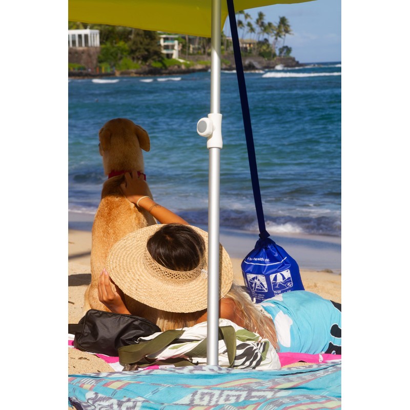 Noblo Umbrella Buddy-Simple Beach Shade Umbrella Anchor (blue)