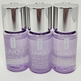 Clinique Take The Day Off Makeup Remover For Lids Lashes & Lips 1oz Travel Lot