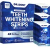 DRDENT Professional Teeth Whitening Strips 21 Applications - Enamel Safe