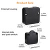 Helunsi Cabinet Door Lamp Switch, 2 Pack for Closet Light,