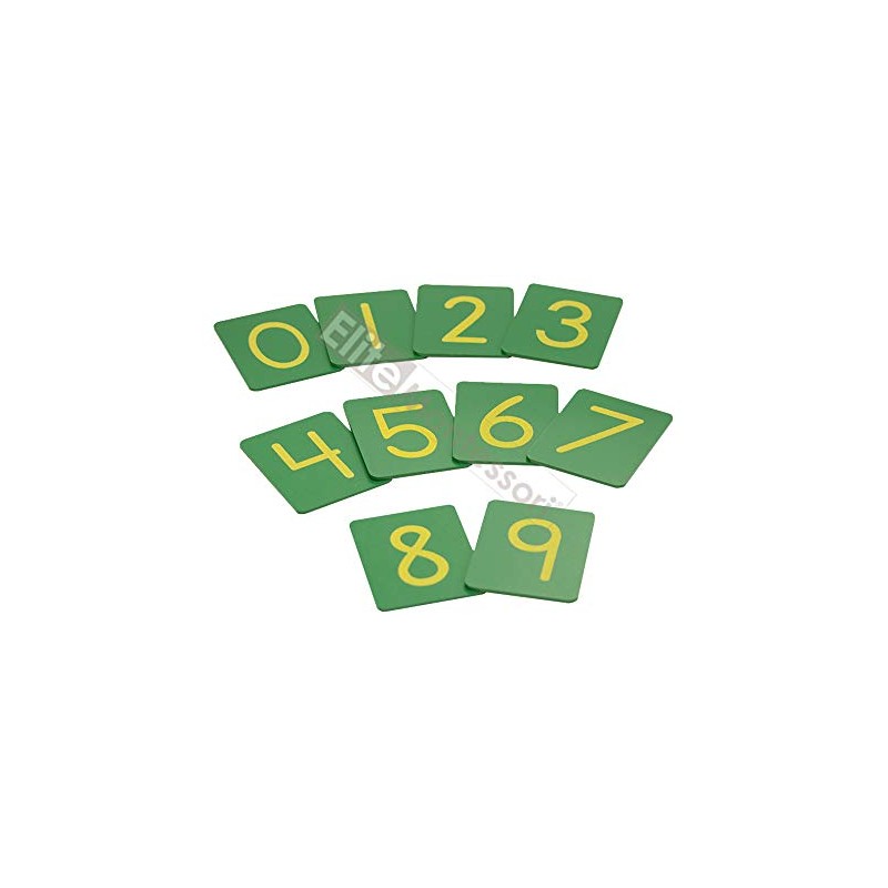 Elite Montessori Sandpaper Numbers (Regular)