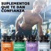 Testo Vitaminas Hombres Maca Negra Peruana, Fenogreco, Creatina, Arginina, Crcuma