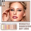 9 Colors Matte Eyeshadow Palette,Brown Nude Eye Shadows Palette,Neutral High