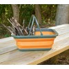 ustFlexWare Collapsible Sink with 2.25 Gal Wash Basin for Washing