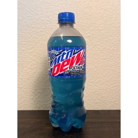 Mountain Dew Voltage w/ Ginseng Limited Edition 20 Oz Bottle NOV. 20, 2023