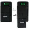 Kastar Kastar Universal Battery Charger USB-Port LCD Indicator Screen For