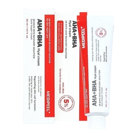MediPeel AHA BHA 28 Days Hyal Cream 30ml Hyaluronic Acid Whitening Cream / 메디필 아하 바하 28 데이즈 히알 크림 30ml 히알루론산 미백크림