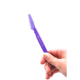 Arabesks Facial Razor and Eyebrow Trimmer Multicolor for Women, 3 Pcs Dermaplaning Tool for Face Professional, Face Razor for Women Facial Hair Remover