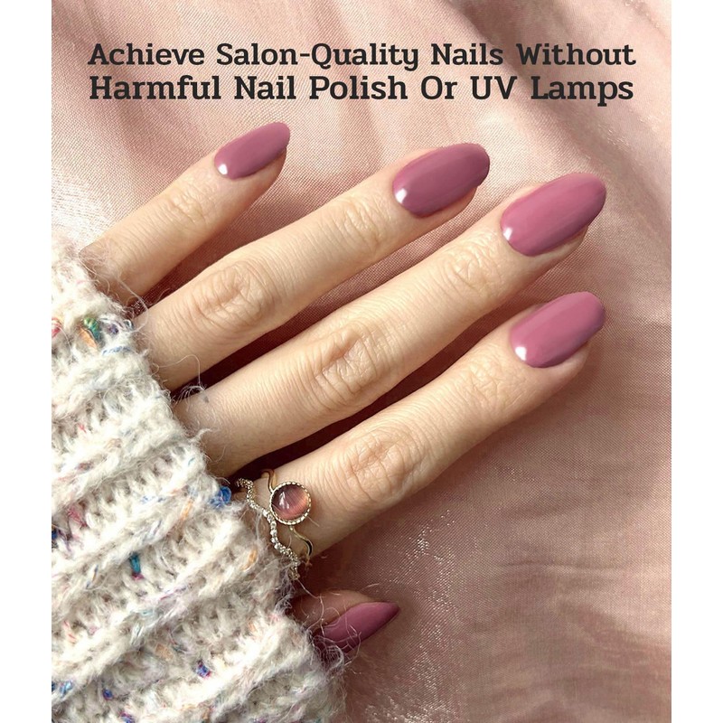 Nail Polish Strips - No UV Lamp Needed (Drama Queen