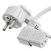 sonero Stromkabel Kaltgerätekabel 3 Polig, 10,0m, Schutzkontakt Schuko Stecker Netzstecker