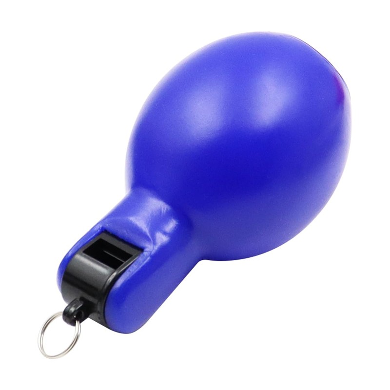 Tiardey 2pcs Squeeze Whistle Hygienic Hand Whistle with Lanyard for