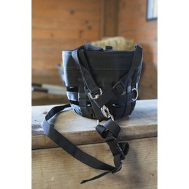 Best Friend Nylon Halter Grazing Muzzle Lrg Horse