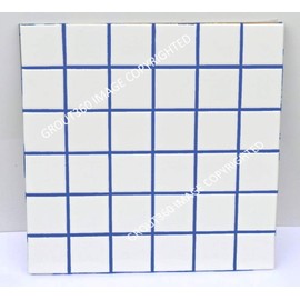 Grout 360 Cobalt Blue Sanded Tile Grout for Tile Installation Jobs. Use on Floors, Walls, Back Splashes, Showers, and Mosaics. (5)