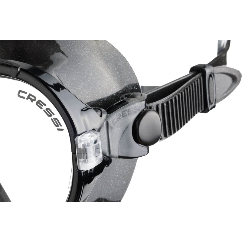 Cressi Ocean Mask - Unisex Diving Snorkeling Mask with Tempered