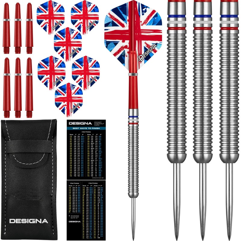 Designa D0748 Patriot | 24g Premium 90% Tungsten Straight Barrel