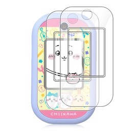For Chiikawa Phone Protective Film (2 Sheets) [YCJDP] Asahi Glass Material, Hardness Equivalent to 9H, High Transmittance, Automatic Absorption, Water and Oleophobic, Bubble Prevention, Fingerprint