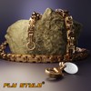 Fly Style Byzantine Byzantine Chain Gold Stainless Steel Men's Necklace