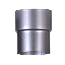 FIREFIX A120/Ü2 Extension from 110 to 120, FAL, Stove Pipes Made of Sheet Steel, 0.6 mm Thick, Inside Grommeted, Lengths Laser Welded