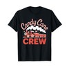 Christmas Peppermint Train Candy Cane Crew Kids Boys Girls T-Shirt