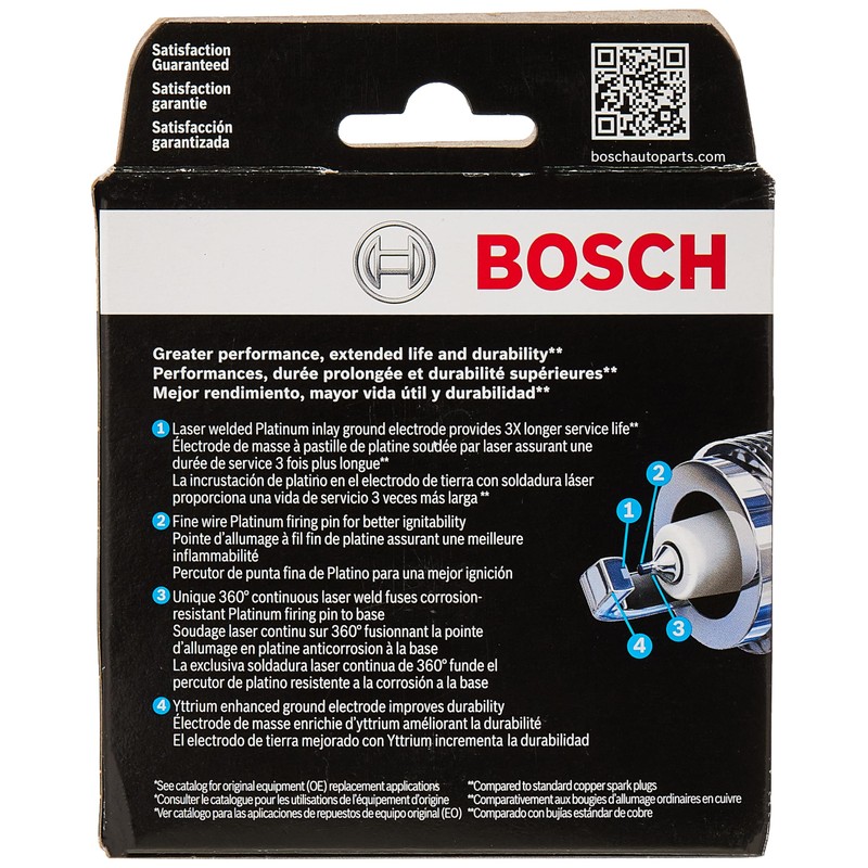 Bosch 0242230584 / FR8MPP33X Bujia Double Platinum